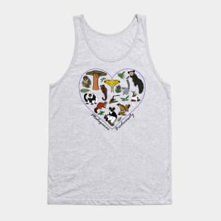 Madagascar Biodiversity Heart Tank Top